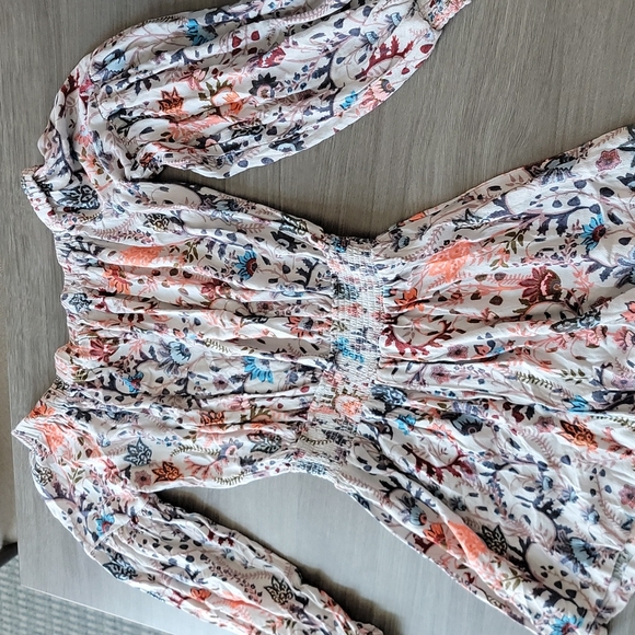Free People Pants - FREE PEOPLE Floral Romper XS 🌺